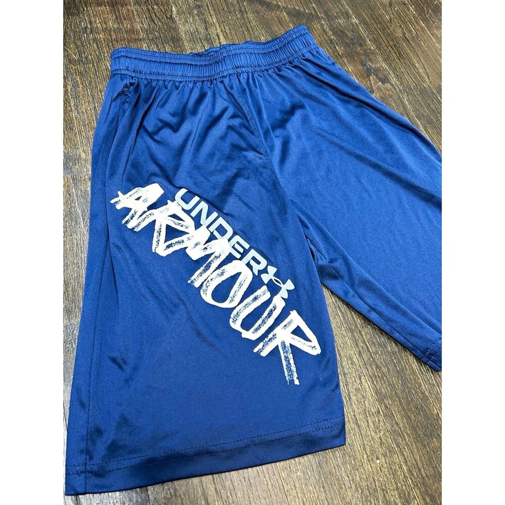 Under Armour Men’s Blue Gym & Training Shorts M 10" Inseam Drawstring Athletic